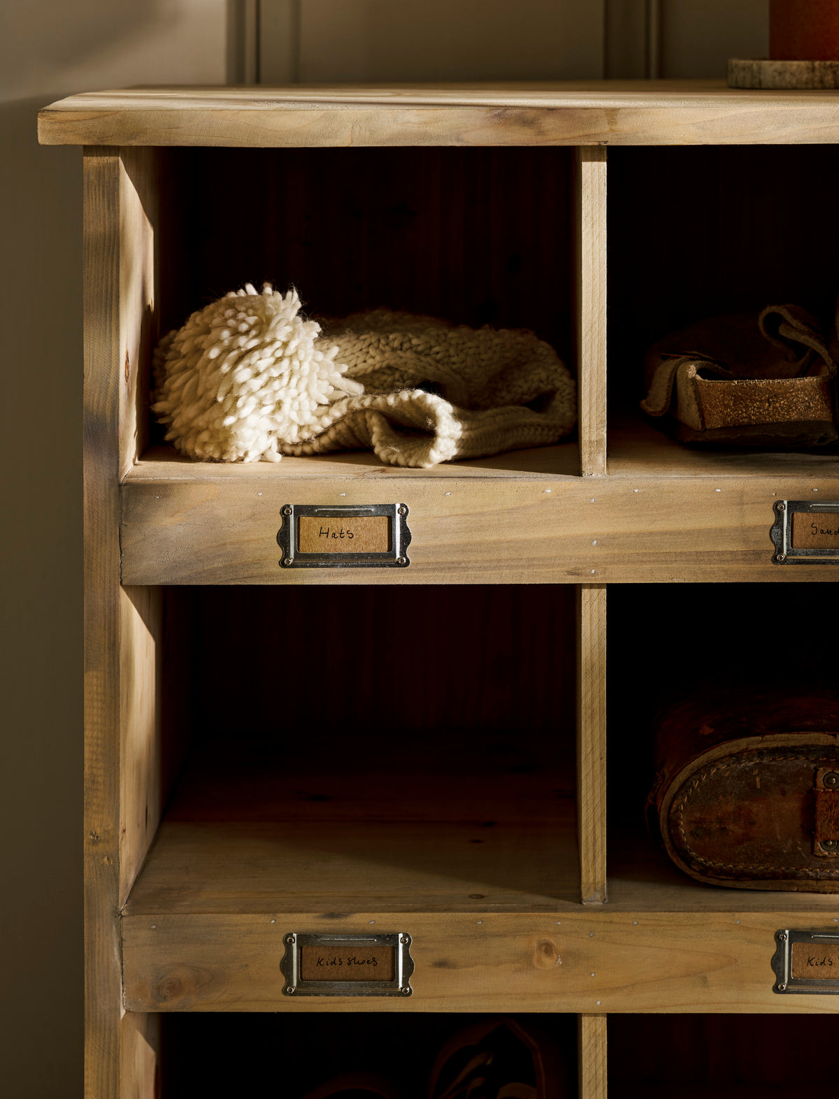 Chedworth Welly Locker Tall – Spruce, Natural