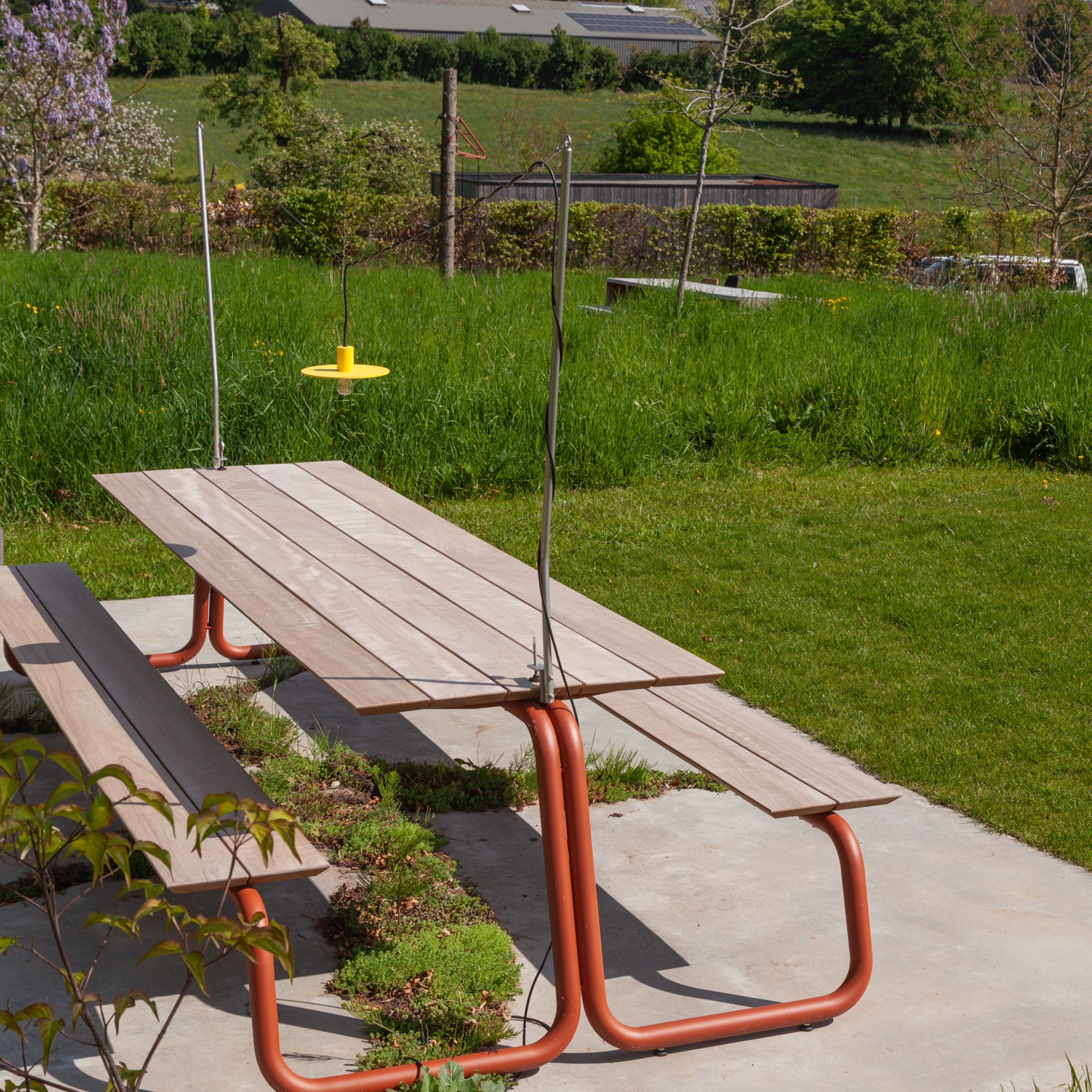WÜNDER The Table Outdoor Dining Table & Bench Set