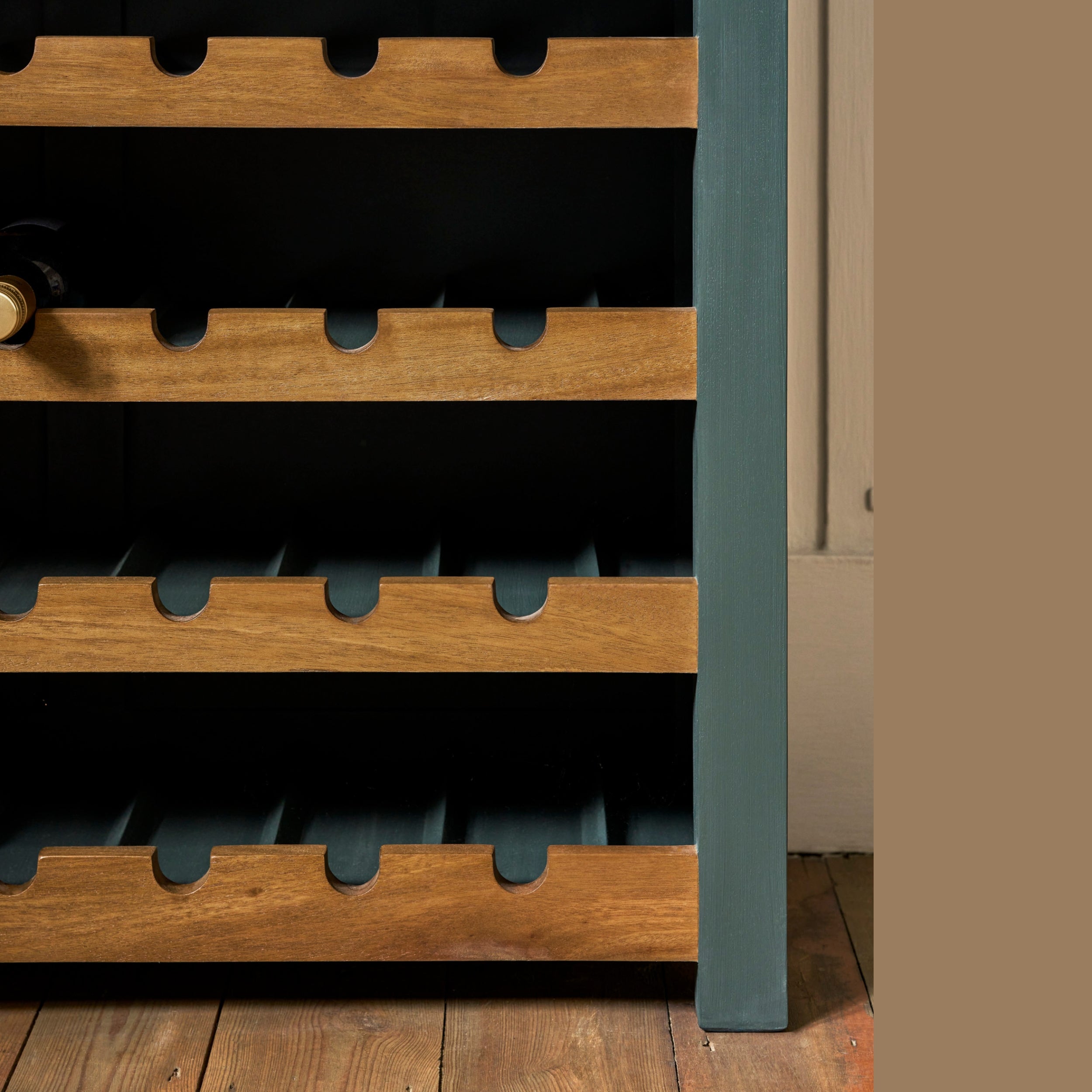 Walcote Wine Rack Sideboard – Bayur Wood | AEMYR