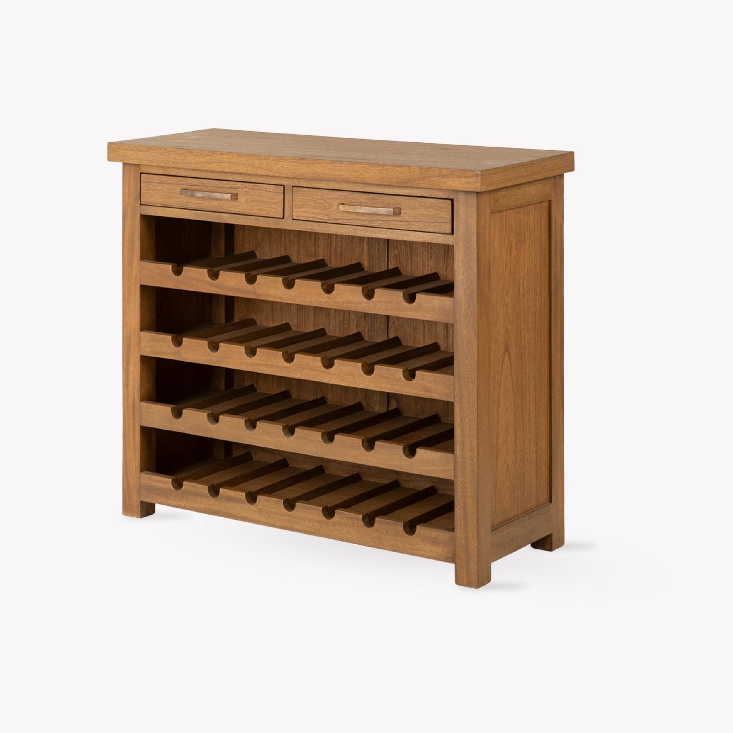 Walcote Wine Rack Sideboard – Bayur Wood | AEMYR