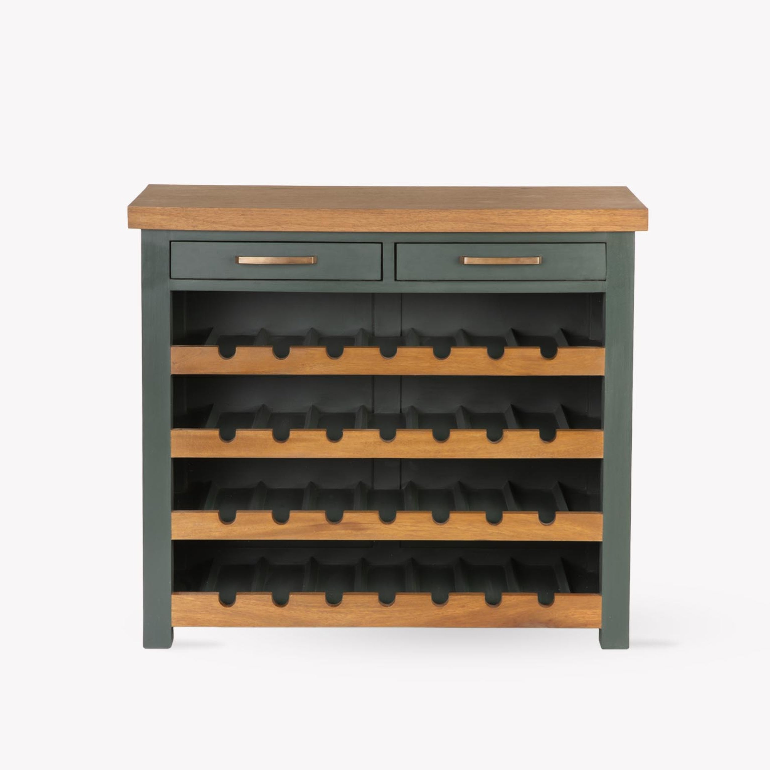 Walcote Wine Rack Sideboard – Bayur Wood | AEMYR
