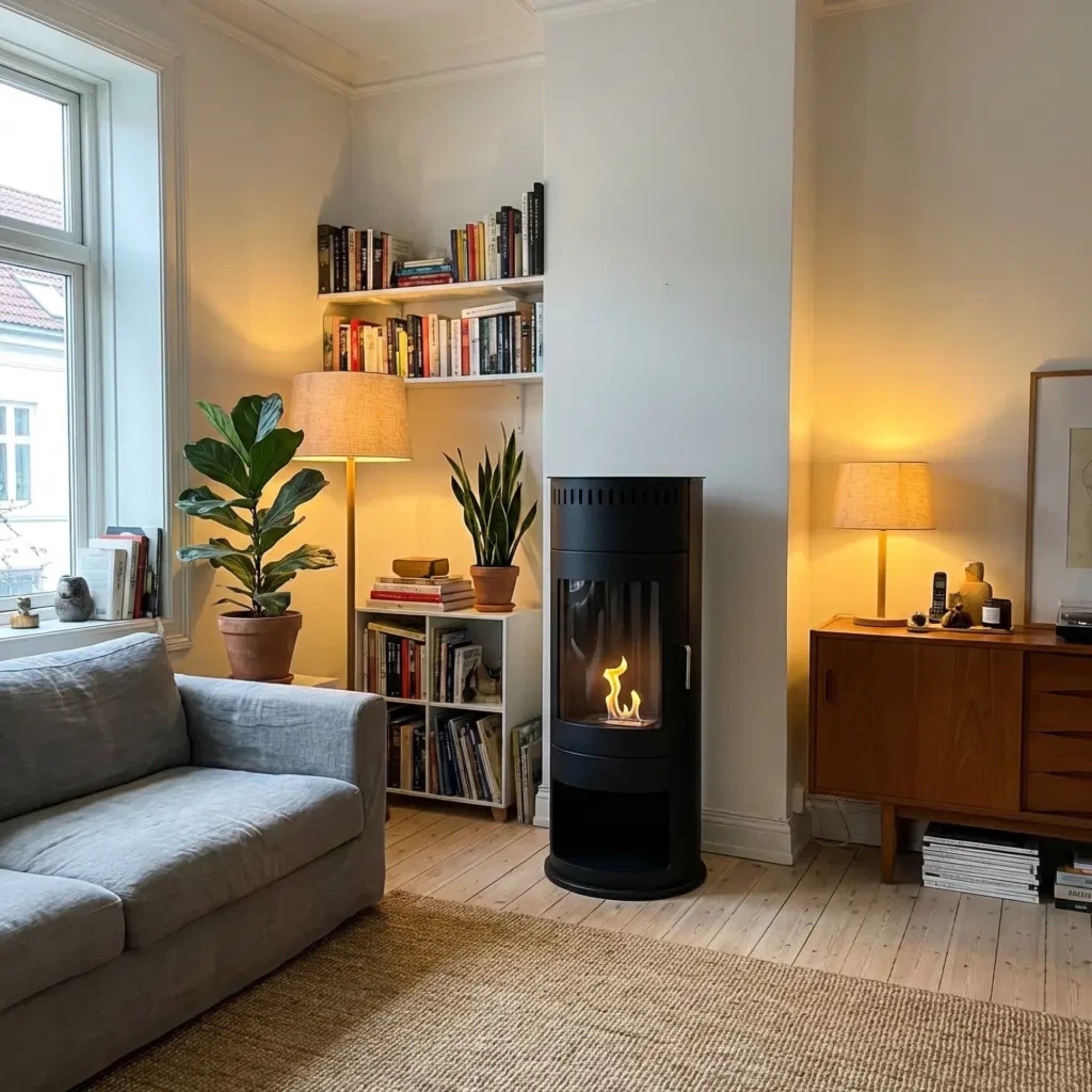 ScandiFlames Washington Freestanding Bioethanol Stove