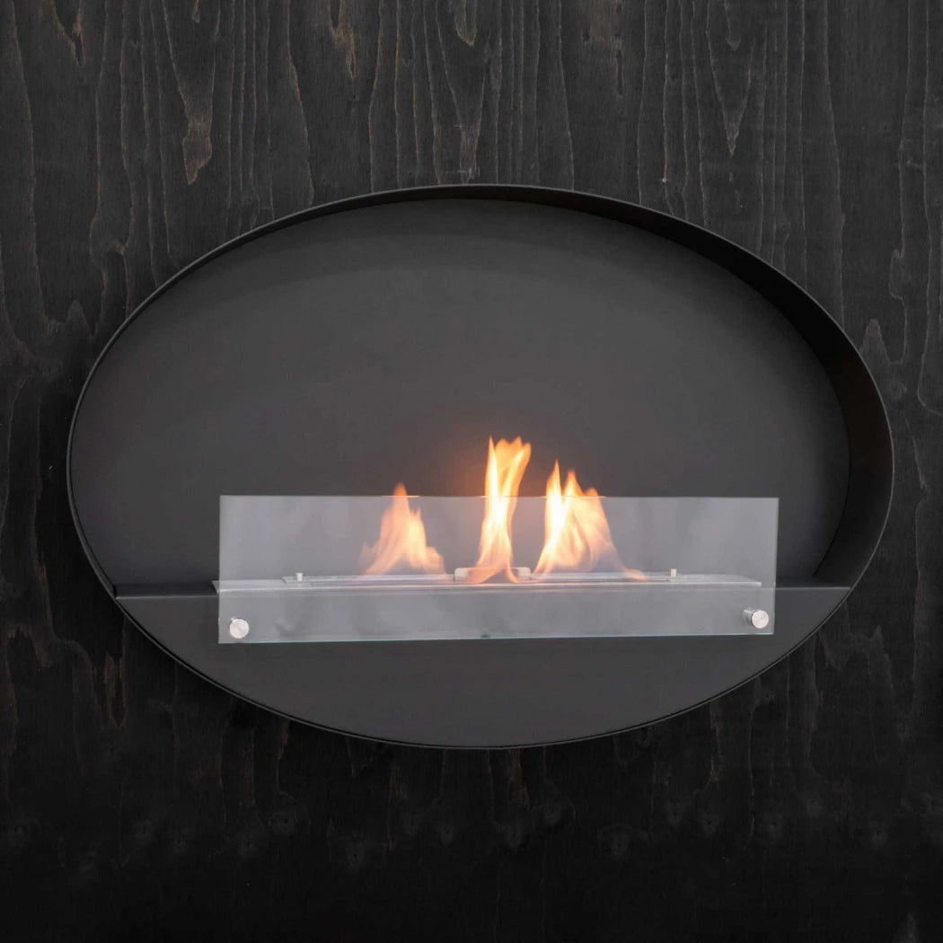 ScandiFlames Maryland Wall-Mounted Bioethanol Fireplace lifestyle view 4