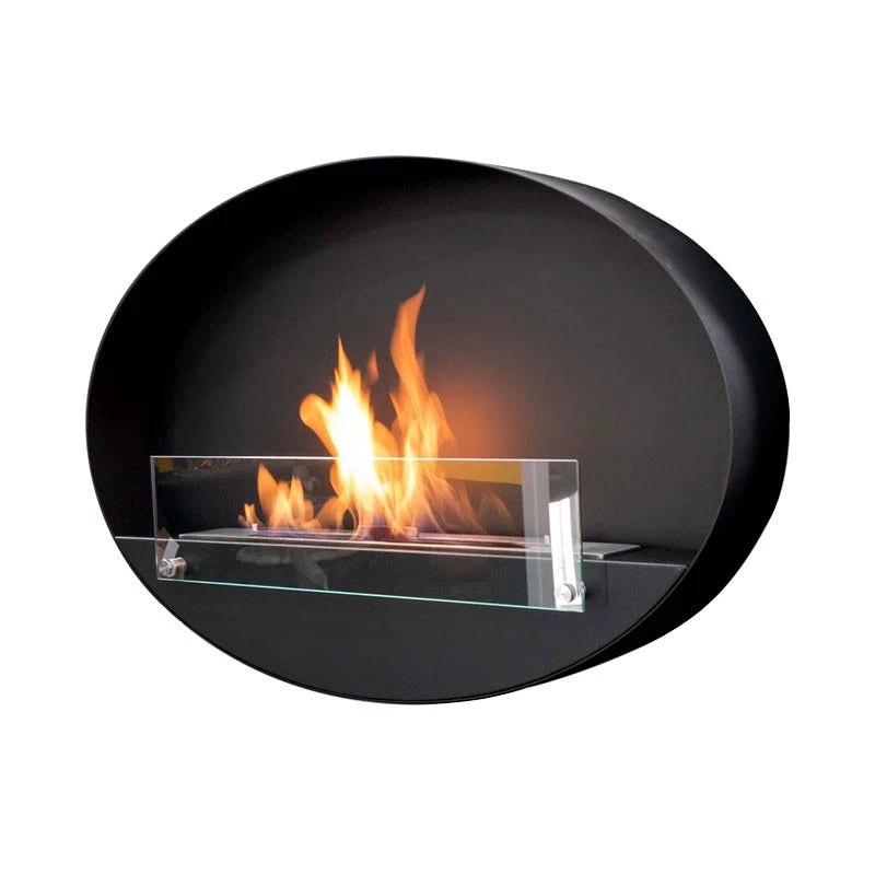 ScandiFlames Maryland Wall-Mounted Bioethanol Fireplace lifestyle view 3