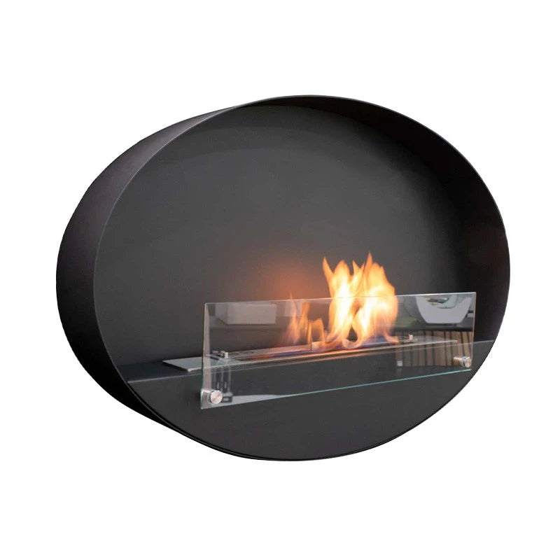 ScandiFlames Maryland Wall-Mounted Bioethanol Fireplace lifestyle view 2