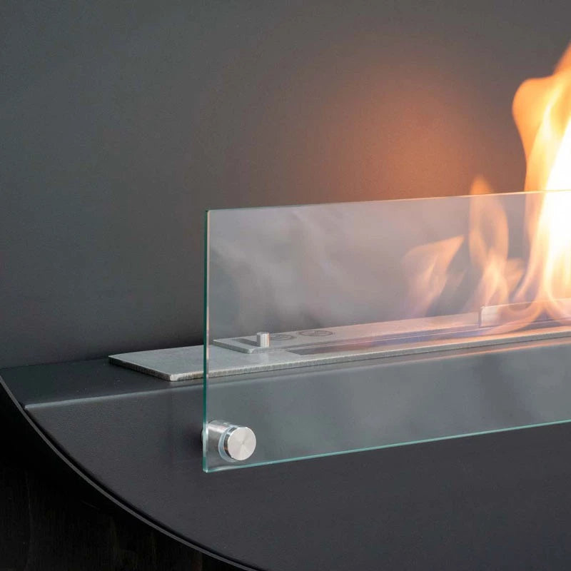 ScandiFlames Maryland Wall-Mounted Bioethanol Fireplace lifestyle view 5