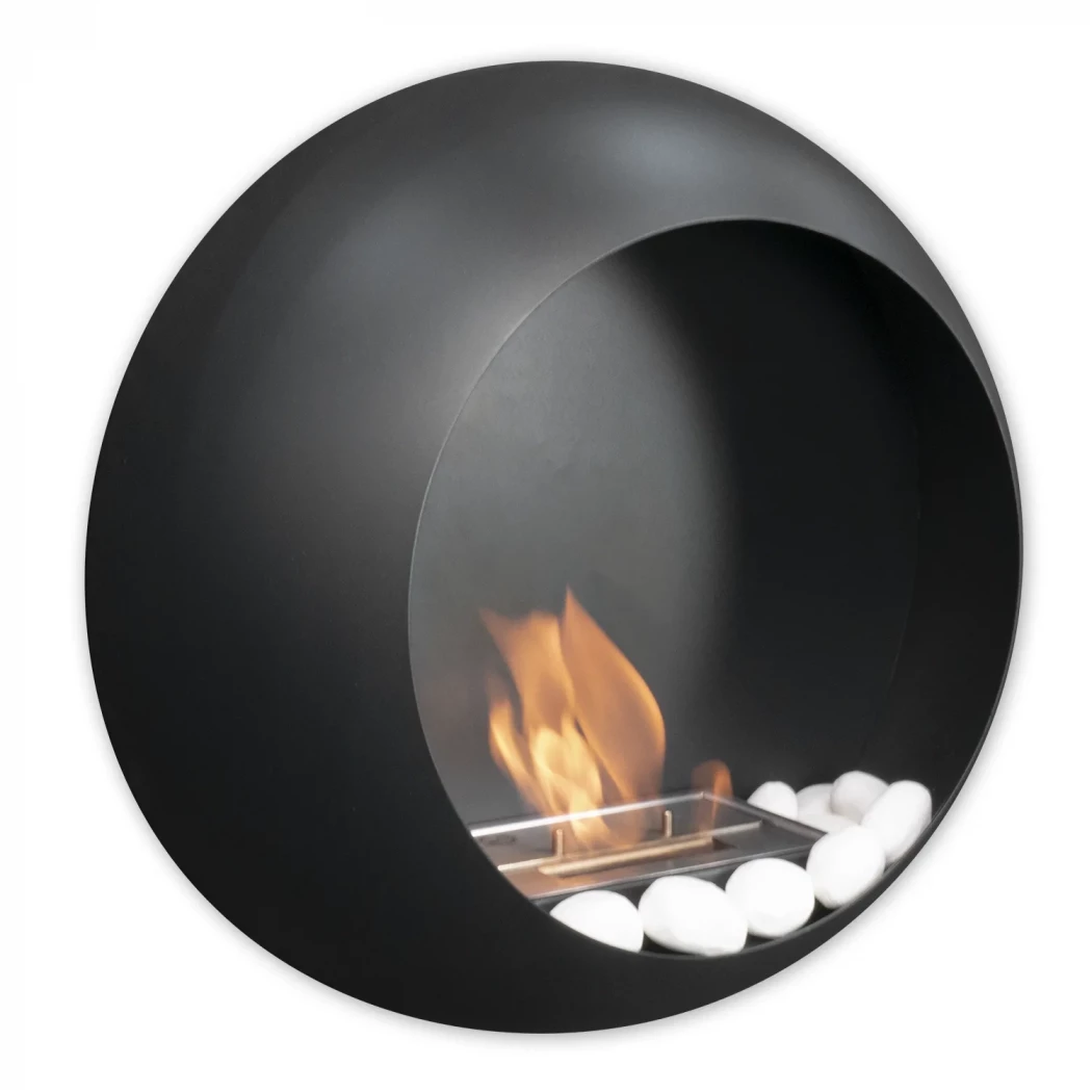 ScandiFlames Colorado Wall-Mounted Bioethanol Fireplace lifestyle view 4