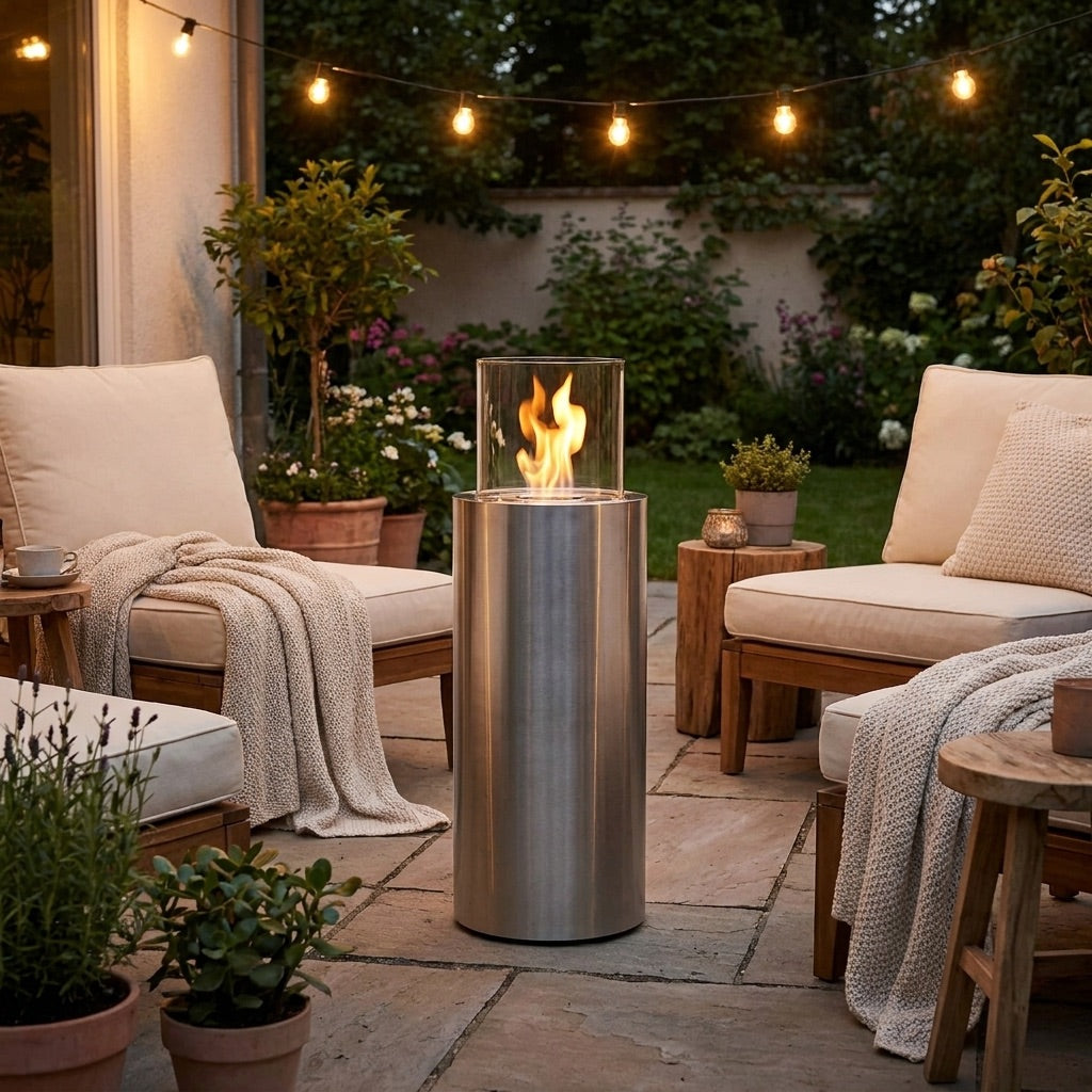 ScandiFlames Dualis 2-in-1 Bioethanol Fireplace