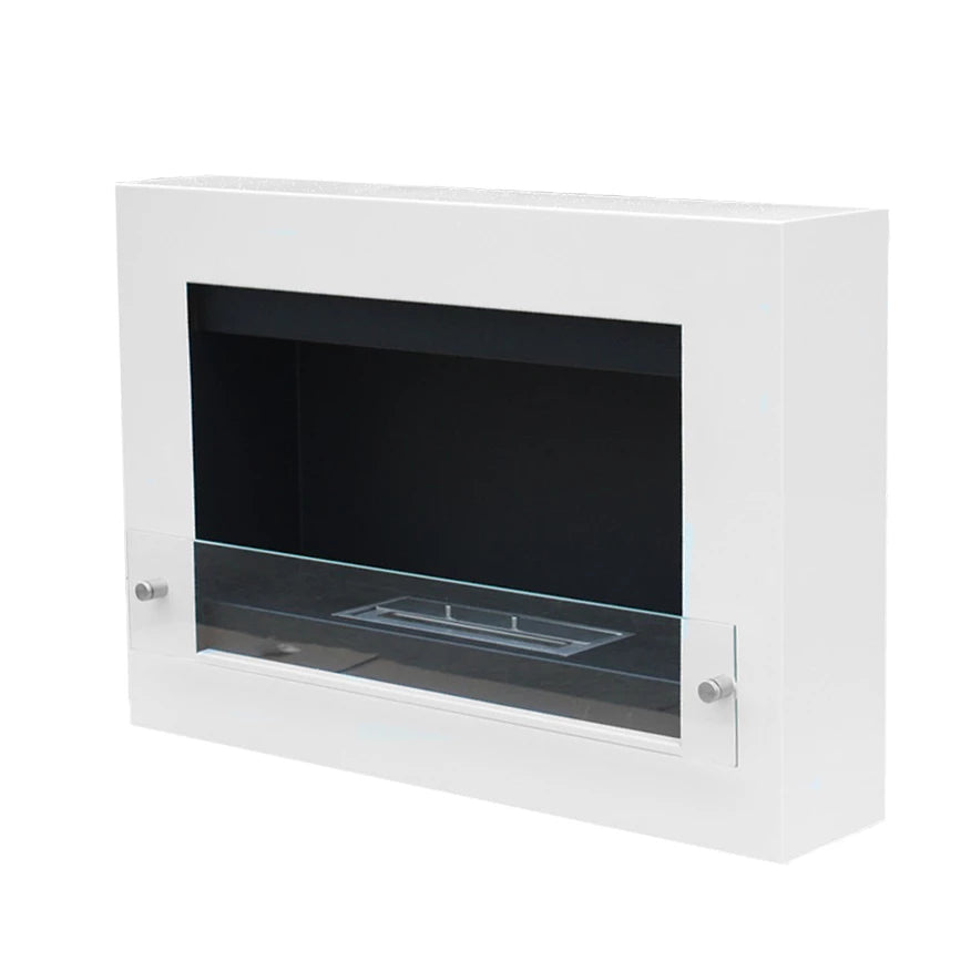 ScandiFlames Nebraska Wall-Mounted Bioethanol Fireplace lifestyle view 3