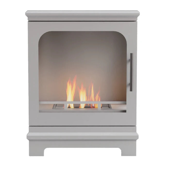 ScandiFlames Honolulu – White Freestanding Bioethanol Stove
