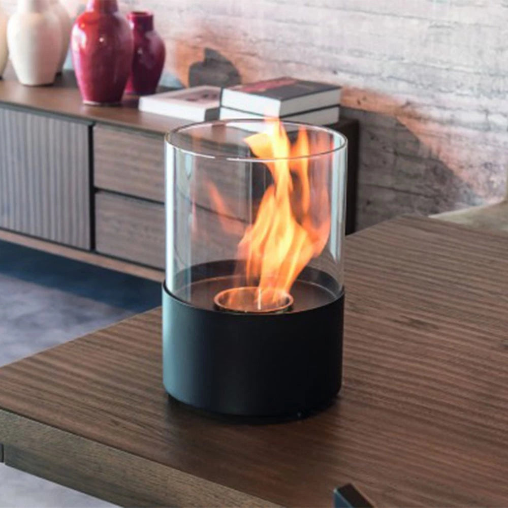 ScandiFlames Kennington Tabletop Bioethanol Fireplace lifestyle view 1