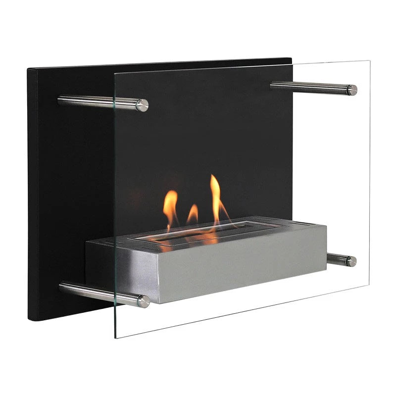 ScandiFlames Nevada Wall-Mounted Bioethanol Fireplace