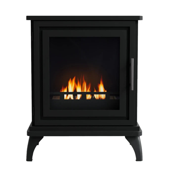 ScandiFlames Nashville – Freestanding Bioethanol Indoor Stove – Black