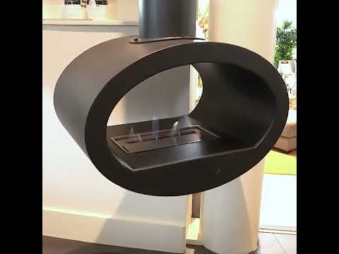 Henley Milan Ceiling-Mounted Bioethanol Fireplace