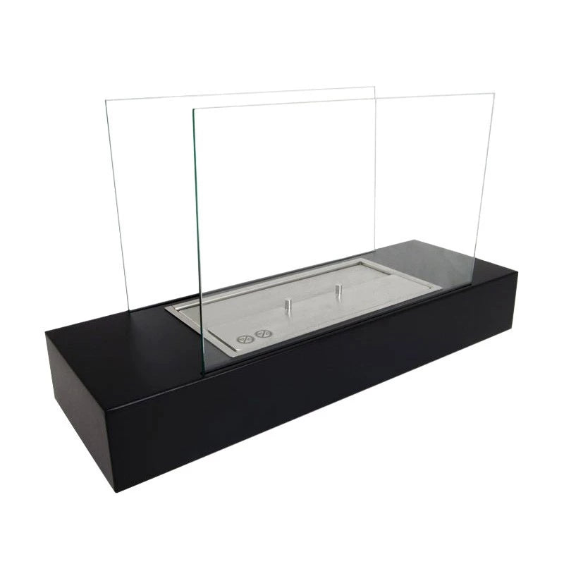ScandiFlames Oklahoma Freestanding Bioethanol Fireplace lifestyle view 3