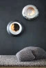Cocoon Vellum – Polished Stainless Steel Wall-Mounted Bioethanol Fireplace