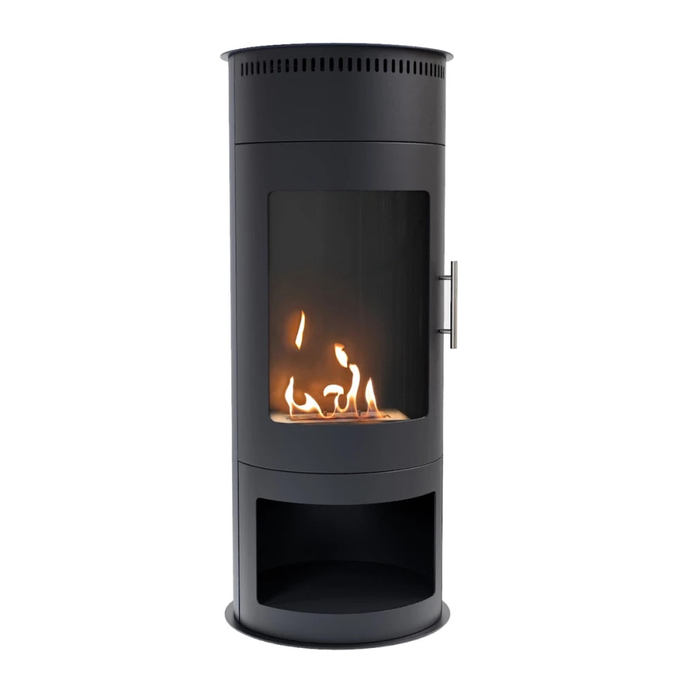 ScandiFlames Washington Small Bioethanol Stove – Compact Freestanding Indoor Fire
